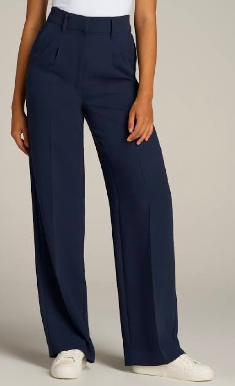 Pleated Dress Pant for Tall Women