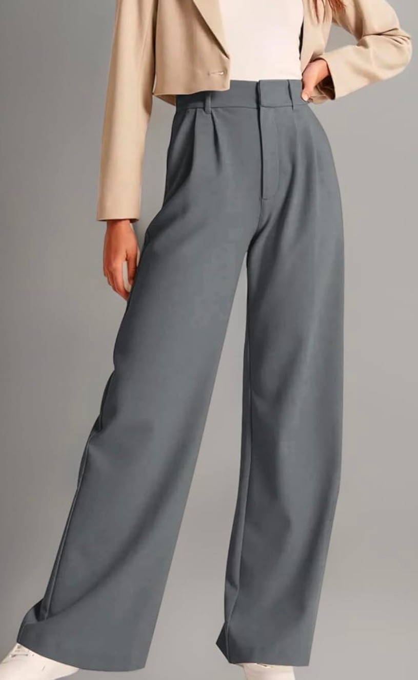 High Waisted Work Pants for Women
